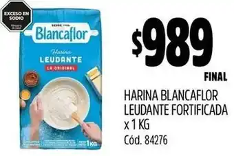 Supermercados Yaguar Harina blancaflor leudante fortificada oferta