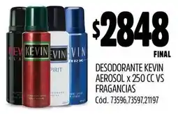 Supermercados Yaguar Kevin Desodorante Aerosol oferta