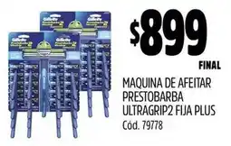 Supermercados Yaguar Maquina de Afeitar Prestobarba Ultragrip 2 oferta