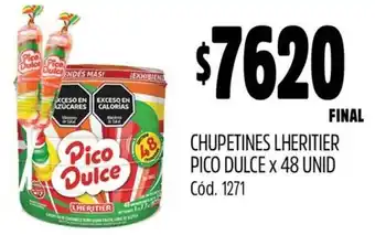 Supermercados Yaguar Pico Dulce oferta