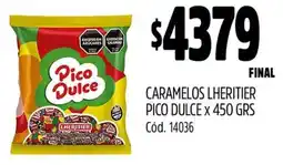 Supermercados Yaguar Pico Dulce Caramelos oferta