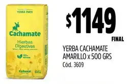 Supermercados Yaguar Yerba Mate Cachamate oferta