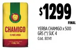 Supermercados Yaguar Yerba Mate Chamigo oferta