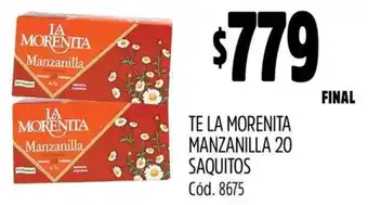 Supermercados Yaguar La Morenita TeManzanilla oferta