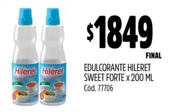 Supermercados Yaguar Hileret Sweet Forte oferta