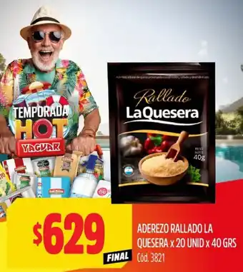 Supermercados Yaguar Rallado La Quesera oferta