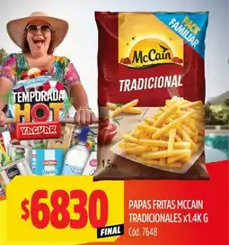 Supermercados Yaguar McCain Papas Fritas oferta