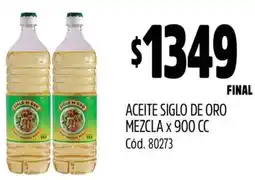 Supermercados Yaguar Aceite siglo de oro mezcla oferta