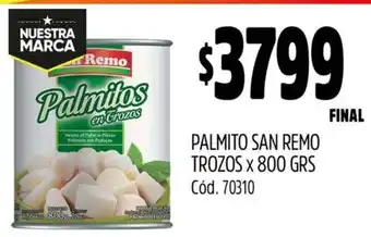 Supermercados Yaguar Palmito san remo trozos oferta