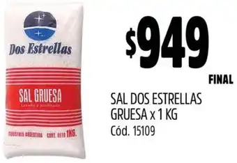 Supermercados Yaguar Sal dos estrellas gruesa oferta