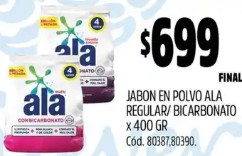 Supermercados Yaguar Ala jabon en polvo ala regular/ bicarbonato oferta