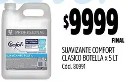 Supermercados Yaguar Suavizante comfort clasico botella oferta