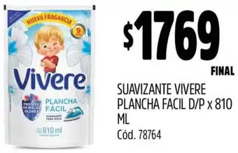 Supermercados Yaguar Suavizante vivere plancha facil d/p oferta