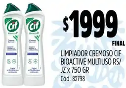 Supermercados Yaguar Cif limpiador cremoso bioactive multiuso rs/ jz oferta