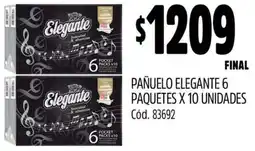 Supermercados Yaguar Elegante pañuelo oferta