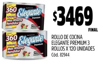 Supermercados Yaguar Elegante rollo de cocina premium oferta