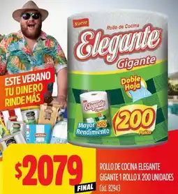 Supermercados Yaguar Elegante rollo de cocina gigante oferta