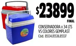 Supermercados Yaguar Conservadora vs colores gemplast oferta