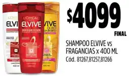 Supermercados Yaguar Shampoo elvive vs fragancias oferta