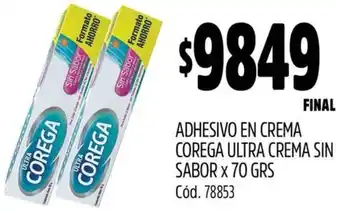 Supermercados Yaguar Adhesivo en crema corega ultra crema sin sabor oferta