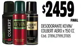 Supermercados Yaguar Kevin/ colbert aerodesodorante oferta