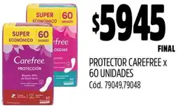 Supermercados Yaguar Carefree protector oferta