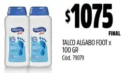 Supermercados Yaguar Talco algabo foot oferta