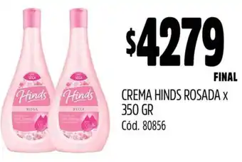 Supermercados Yaguar Hinds crema rosada oferta