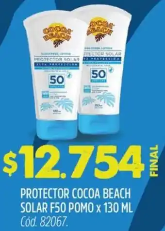 Supermercados Yaguar Protector cocoa beach solar f50 pomo oferta