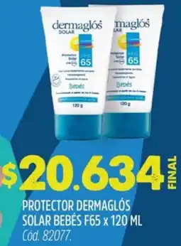 Supermercados Yaguar Protector dermaglós solar bebés f65 oferta