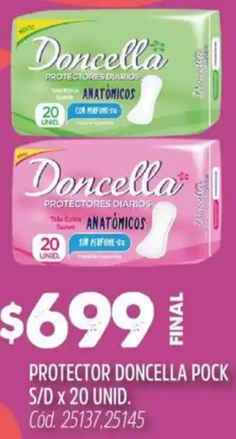 Supermercados Yaguar Doncella protector pock s/d oferta