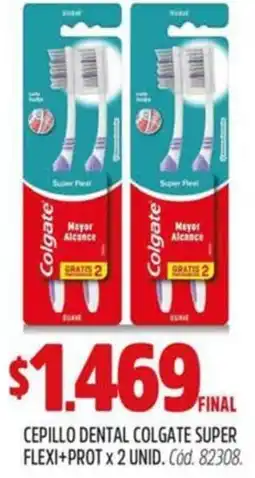 Supermercados Yaguar Colgate super cepillo dental flexi+prot oferta