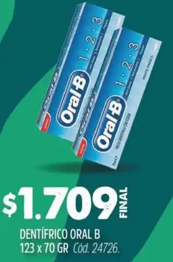 Supermercados Yaguar Oral B dentifrico 123 oferta