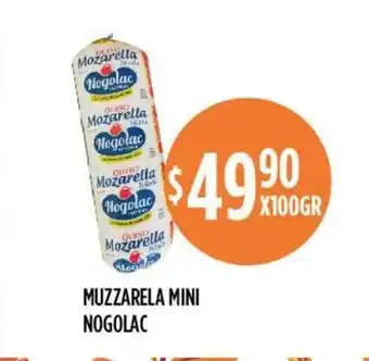 Supermercados Toledo Muzzarela Mini Nogolac oferta