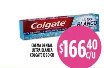 Supermercados Toledo Colgate Crema Dental Ultra Blanca 90gr oferta