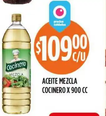 Supermercados Toledo Cocinero Aceite Mezcla 900cc oferta