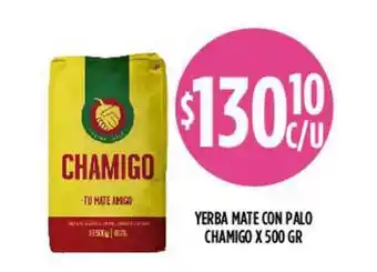 Supermercados Toledo Yerba Mate Con Palo Chamigo 500gr oferta