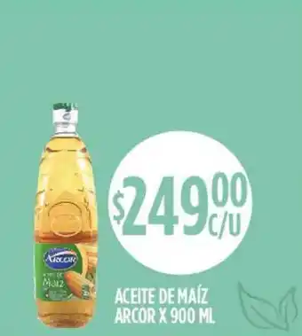Supermercados Toledo Aceite De Maíz Arcor 900ml oferta