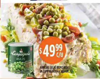 Supermercados Toledo Arvejas Secas Remojadas La Campagnola 300gr oferta