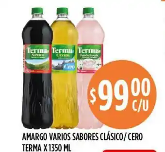 Supermercados Toledo Amargo Varios Sabores Clásico - Cero Terma 1350ml oferta