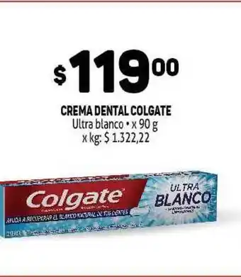 Makro Crema Dental Colgate Ultra Blanco 90g oferta