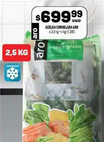 Acelga Congelada Aro 2,5kg