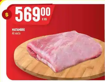 Makro Matambre Al Vacío oferta
