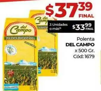 Diarco Del Campo Polenta 500gr oferta