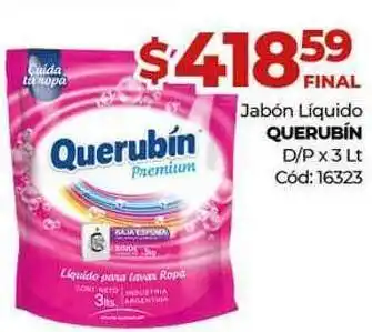 Diarco Querubín Jabón Líquido D/P 3lt oferta