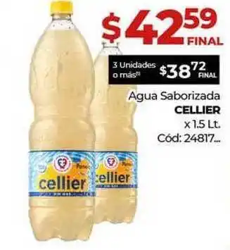 Cellier Agua Saborizada 1.5lt