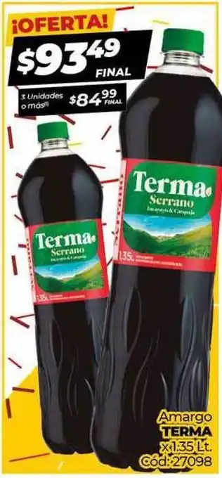 Diarco Terma Amargo 1.35lt oferta