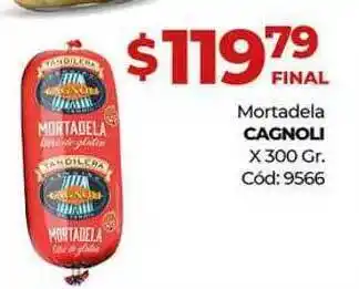 Diarco Cagnoli Mortadela 300gr oferta