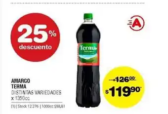 Atomo Conviene Amargo Terma x 1350cc oferta