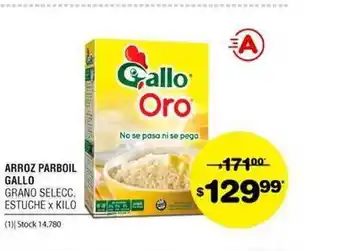 Atomo Conviene Gallo Arroz Parboil Grano Selecc. Estuche oferta